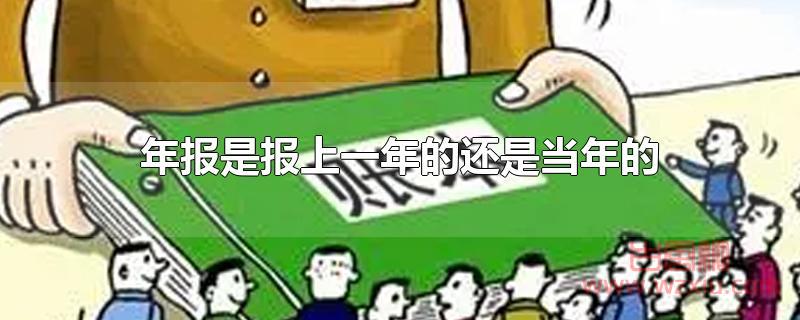 年报是报上一年的还是当年的？